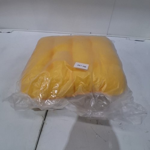 SMALL CHAIR CUSHION WITH ELASTIC BAND - 24"X12" - yellow image 5