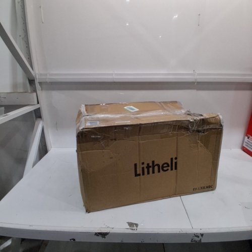 LITHELI CORDLESS LAWN MOWER - 13"- GREEN/BLACK - (MODEL: D03004551) image 5