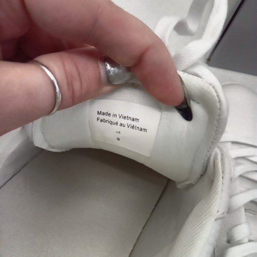 WOMEN'S TED BAKER LEATHER SNEAKER - SIZE 8 - WHITE / ORANGE (MODEL:2756608) image 4