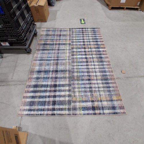 LOLOI CHRIS LOVES JULIA HUMPHREY COLLECTION CONTEMPORARY ACCENT AREA RUG - 5FT X 7FT"- FOREST/MULTI-COLOUR (MODEL: HUM-04) image 2