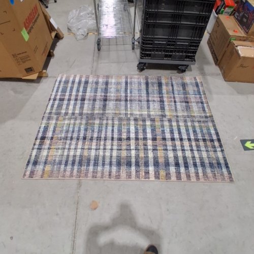 LOLOI CHRIS LOVES JULIA HUMPHREY COLLECTION CONTEMPORARY ACCENT AREA RUG - 5FT X 7FT"- FOREST/MULTI-COLOUR (MODEL: HUM-04) image 3
