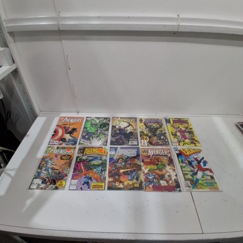 10 ASSTD MARVEL COMIC BOOKS - EXCALIBUR #55, AVENGERS #74, #75, #77, #299, #313, #375, #399, #400, WHAT IF #1 - VARIOUS AUTHORS image 2