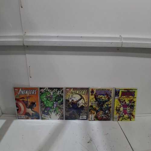 10 ASSTD MARVEL COMIC BOOKS - EXCALIBUR #55, AVENGERS #74, #75, #77, #299, #313, #375, #399, #400, WHAT IF #1 - VARIOUS AUTHORS image 3