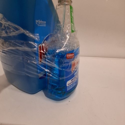 2PC WINDEX ORIGINAL GLASS CLEANER & REFILL BOTTLE - 5L & 950ML image 3