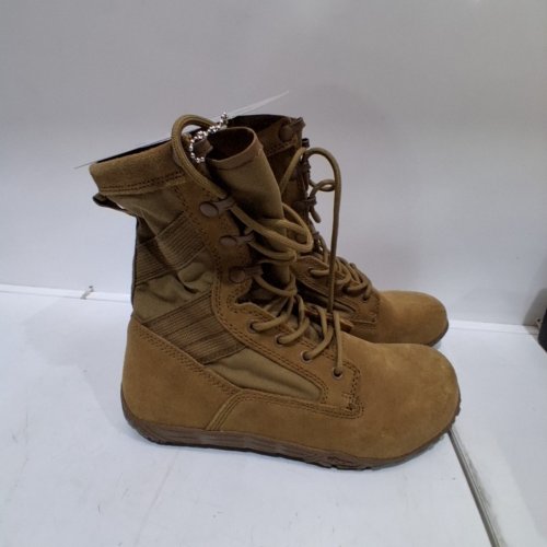 MEN'S BELLEVILLE TACTICAL RESEARCH TR105 MINIMALIST COMBAT BOOT - SIZE 8 - COYOTE/BEIGEISH BROWN image 2
