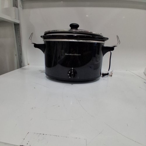 Hamilton Beach Extra Large Stay-or-Go Slow Cooker - 10Qt Capacity - Black (MODEL: 33195G) image 3