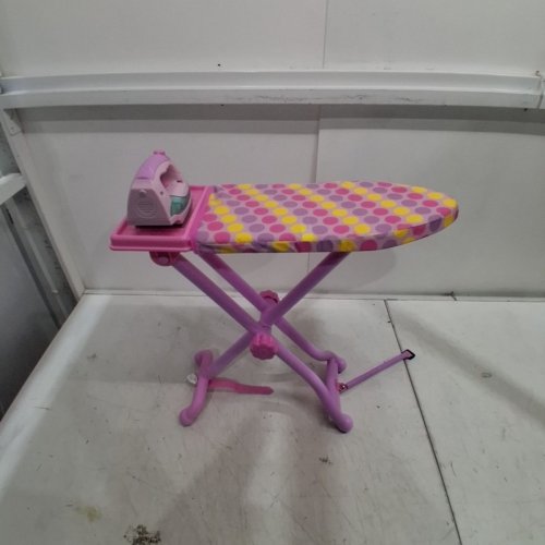 2PC KIDS PLAYCIRCLE BY BATTAT BEST PRESSED IRONING BOARD SET WITH SOUNDS - 19" X 20" - PINK/MULTICOLOUR image 3