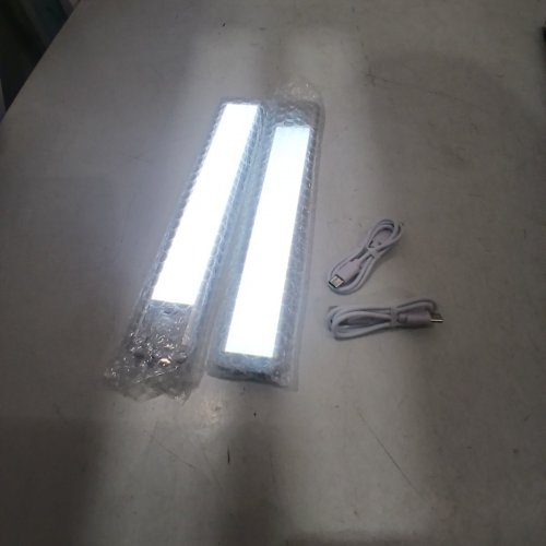 2PK MCGOR 40 LED RECHARGEABLE UNDER CABINET DIMMABLE LIGHTS WITH MAGNETIC BASE - 10" (MODEL: GLS-C010) image 2