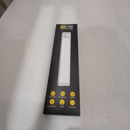 2PK MCGOR 40 LED RECHARGEABLE UNDER CABINET DIMMABLE LIGHTS WITH MAGNETIC BASE - 10" (MODEL: GLS-C010) image 3