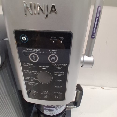 NINJA CREAMI SWIRL 12-IN-1 SOFT SERVE ICE CREAM & FROZEN TREAT MACHINE - BLACK/GREY - (MODEL: NC701C) image 2