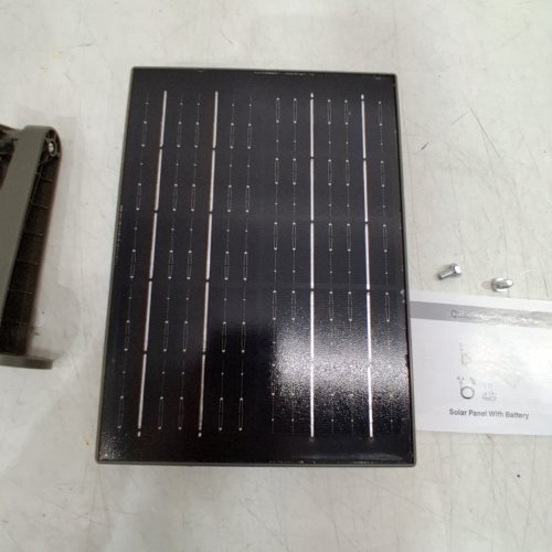 SOLAR PANEL WITH LITHIUM STORAGE BATTERY & USB-C PORT - 12000MAH - BEIGE image 4