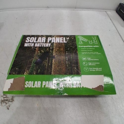 SOLAR PANEL WITH LITHIUM STORAGE BATTERY & USB-C PORT - 12000MAH - BEIGE image 5