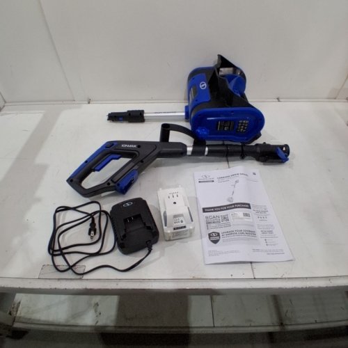 SNOWJOE IONMAX CORDLESS SNOW SHOVEL WITH BATTERY AND CHARGER- 10"W, 24V 4.0SH BATTERY- BLUE (MODEL: 24V-SS10) image 3