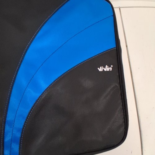 2PC VIVIN ZIPPER BINDER - 4" O-RING, 450 SHEET CAPACITY, 5-TAB EXPANDING POCKETS AND MULTIPLE ZIP POCKETS - PINK/BLUE (MODEL - M-WA-A5130BU) image 2