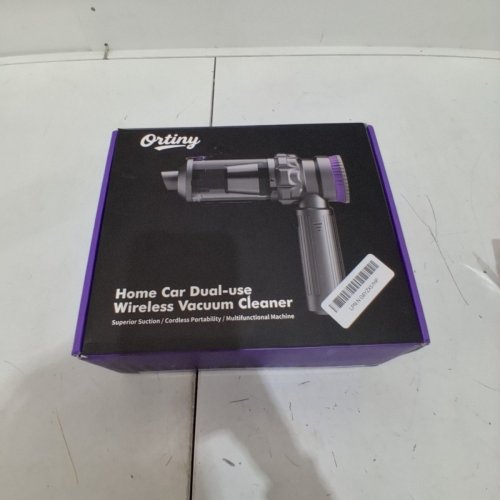 4-IN-1 ORTINY CORDLESS WIRELESS VACUUM CLEANER - 300 ML -28000PA- SILVER AND PURPLE (MODEL: LT-128) image 6