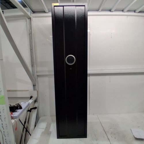 KEDABUBU HEAVY DUTY STEEL LONG GUN SAFE WITH DIGITAL LOCK AND KEY, HOLDS 6-10 GUNS - 57" X 14" X 12" - BLACK - (MODEL: KD-GS-01) image 3