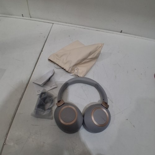 LORELEI B-C6 WIRELESS BLUETOOTH OVER EAR HEADPHONES 50H PLAYTIME - GREY / PINK (MODEL:B-C6) image 4