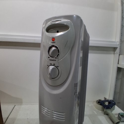 PELONIS OIL FILLED RADIANT SPACE HEATER - 1500W, 120 V - OFF-WHITE (MODEL: PHO15A2AGW) image 2