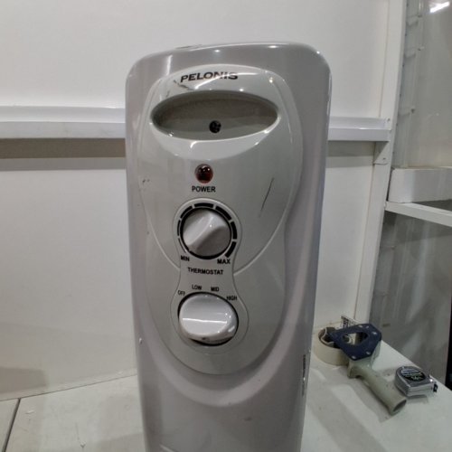 PELONIS OIL FILLED RADIANT SPACE HEATER - 1500W, 120 V - OFF-WHITE (MODEL: PHO15A2AGW) image 4