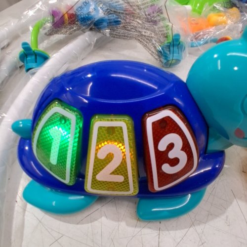 BABY EINSTEIN NEPTUNE'S OCEAN DISCOVERY JUMPER - ADJUSTABLE HEIGHT - MULTICOLOR (MODEL: 10455-ES) image 2