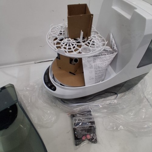 BABY BREZZA BOTTLE WASHER PRO - BABY BOTTLE WASHER, STERILIZER, AND DRYER, ALL IN ONE MACHINE CLEANS BOTTLES, PUMP PARTS & SIPPY CUPS (MODEL: BRZ0103) image 4