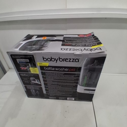 BABY BREZZA BOTTLE WASHER PRO - BABY BOTTLE WASHER, STERILIZER, AND DRYER, ALL IN ONE MACHINE CLEANS BOTTLES, PUMP PARTS & SIPPY CUPS (MODEL: BRZ0103) image 5