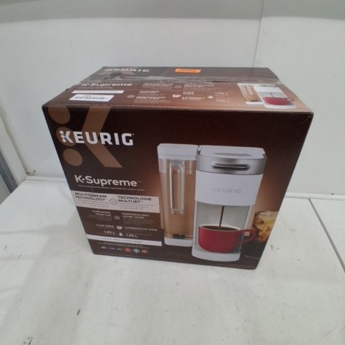KEURIG K-SUPREME SINGLE-SERVE COFFEE MAKER - WHITE - (MODEL: K910) image 5