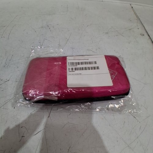 HARD CARRYING CASE WITH WRIST STRAP - 8" X 4" X 1.5" - FITS TEXAS INSTRUMENTS - PINK/BLACK image 4