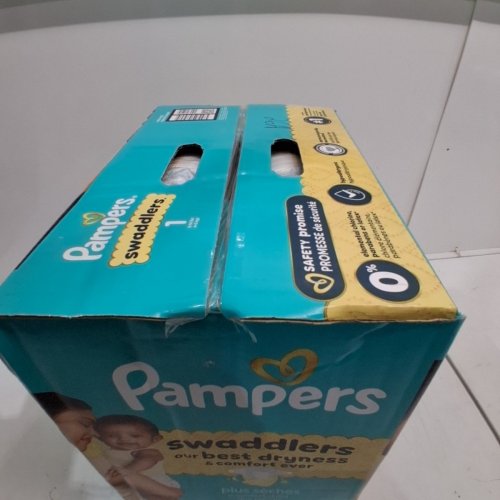 160PK PAMPERS SWADDLERS BEST DRYNESS DISPOSABLE DIAPERS - SIZE 1(8-14LB) image 3
