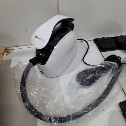 WAITBIRD MULTI-PURPOSE STEAM CLEANER FOR HOME USE - 110-120V - 1500W - 38OZ TANK - BLACK/WHITE (MODEL: CB-03A) image 3