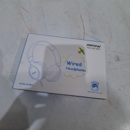 KID'S MPOW WIRED FOLDABLE HEADPHONES WITH VOLUME CONTROL - TEAL / PURPLE (MODEL: BH385A) image 4