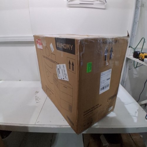 EUHOMY 12V PORTABLE COOLER/FREEZER FOR CAMPING OR HOME WITH APP CONTROL - 59QT -4F~68F - BLACK & GREY (MODEL: CF-55) image 5