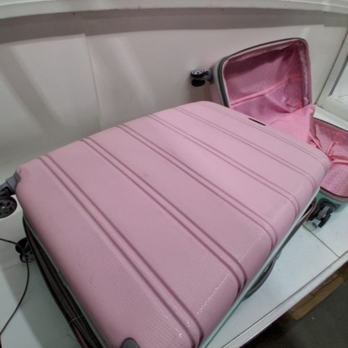 2PC ROCKLAND WHEELED LUGGAGE SET 28" & 20" - MINT - (MODEL: F225) image 5