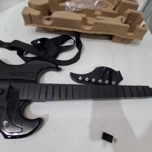 PDP RIFFMASTER WIRELESS GUITAR CONTROLLER FOR XBOX SERIES X|S, XBOX ONE, & WINDOWS 10/11 PC - BLACK (MODEL: 049-034) image 4