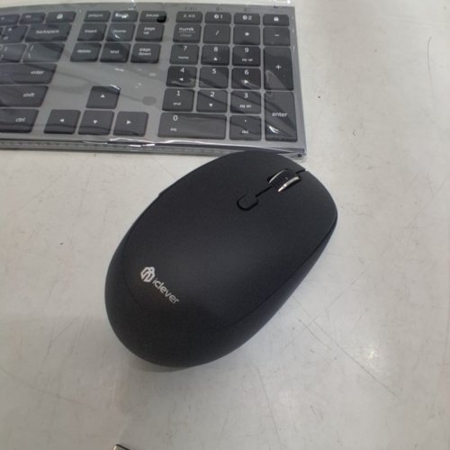 ICLEVER WIRELESS RECHARGEABLE BLUETOOTH KEYBOARD AND MOUSE COMBO - 2.4G - BLACK - (MODEL: DK05 COMBO) image 6