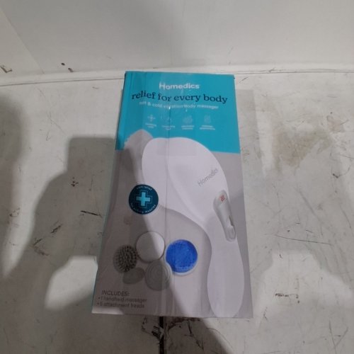 HOMEDICS HOT & COLD VIBRATION BODY MASSAGER WITH ATTACHMENTS - WHITE (MODEL: HHP-256HJ) image 4