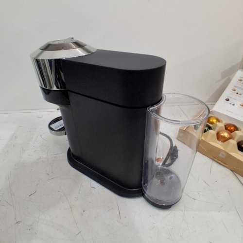NESPRESSO BY DE'LONGHI VERTUO NEXT SINGLE SERVE ESPRESSO & COFFEE MACHINE - CHROME/BLACK (MODEL: ENV120C) image 5