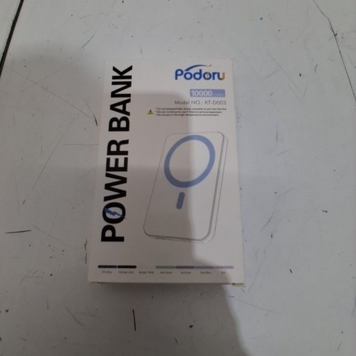 PODORU MAGSAFE PORTABLE POWER BANK - 10,000MAH - BLACK - (MODEL: KT-D003) image 4