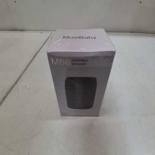 MUSIBABY BLUETOOTH RECHARGABLE PORTABLE SPEAKER - BLACK (MODEL: M68) image 2