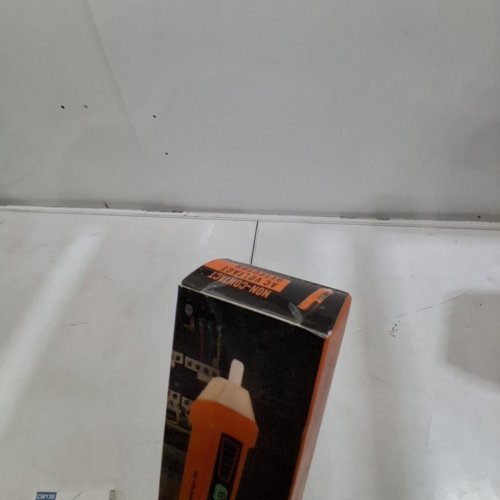 PEAKMETER NON-CONTACT AC VOLTAGE DETECTOR WITH LED INDICATOR, 12-1000 V - ORANGE / BLACK image 4