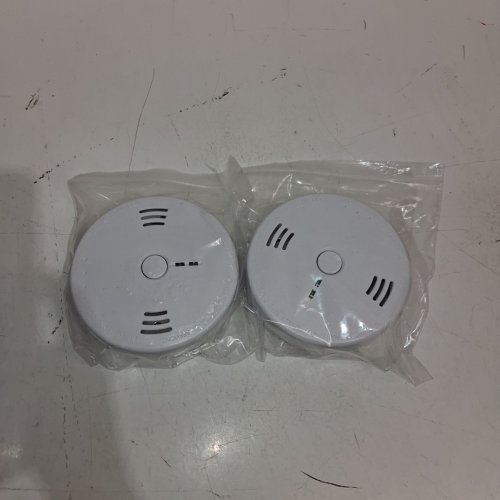 COMBINATION SMOKE AND CARBON MONOXIDE DETECTOR ALARM BATTERY OPERATED -4" -WHITE image 3