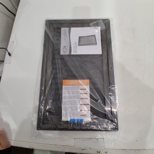 PETSAFE SCREEN DOOR FOR PETS - 19" X 12" - LARGE - BROWN (MODEL: ZPA11-16492) image 2