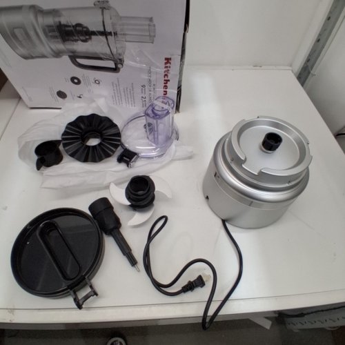 KITCHENAID 9-CUP FOOD PROCESSOR - CONTOUR SILVER (MODEL: KFP0921CU) image 3