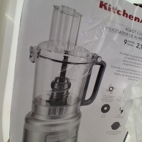 KITCHENAID 9-CUP FOOD PROCESSOR - CONTOUR SILVER (MODEL: KFP0921CU) image 4