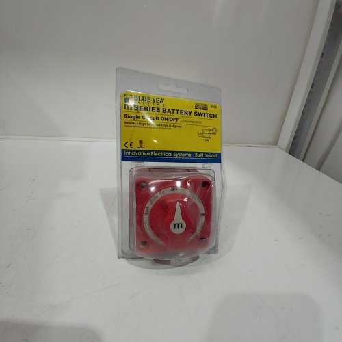 BLUE SEA SYSTEMS M SERIES BATTERY SWITCH - RED (MODEL: 6006) image 2