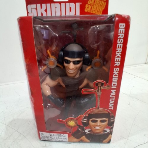 SKIBIDI TOILET BERSERKER SKIBIDI MUTANT DELUXE FIGURE - 6" image 2