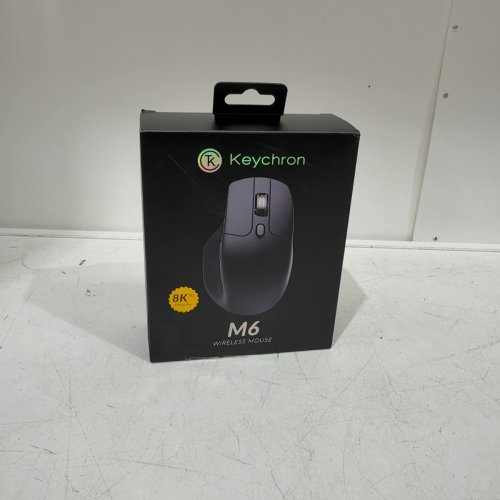KEYCHRON BLUETOOTH SILENT WIRELESS GAMING MOUSE - 8000 HZ - 30K DPI/750 IPS - BLACK(MODEL: M6S-A23) image 5