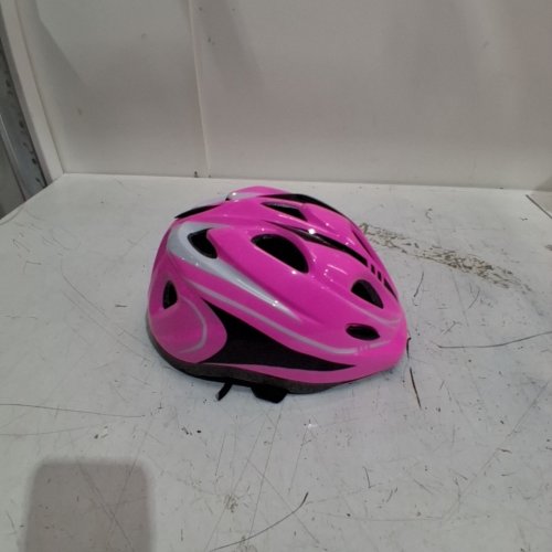 KID'S ADJUSTABLE PROTECTIVE SPORTS HELMET - PINK /WHITE/BLACK image 2