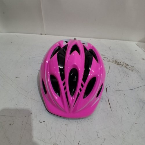 KID'S ADJUSTABLE PROTECTIVE SPORTS HELMET - PINK /WHITE/BLACK image 3
