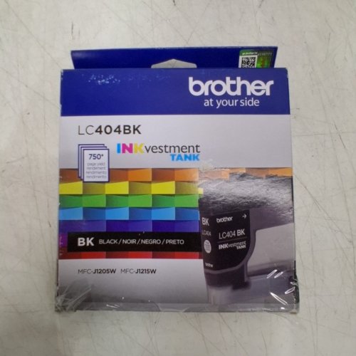 BROTHER GENUINE INKVESTMENT TANK INK CARTRIDGE - BLACK (MODEL: LC404BK) image 4